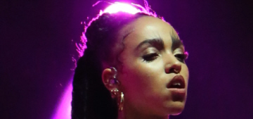 Has FKA Twigs been hiding a sparkly baby bump since she got engaged?