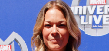 LeAnn Rimes laughs after setting off plane’s fire alarm with aerosol hair product