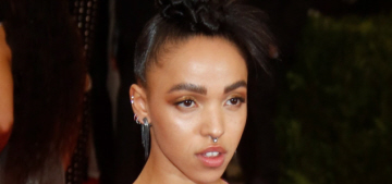 FKA Twigs in Christopher Kane, with Dior-clad Sparkles at Met Gala: hot or blah?