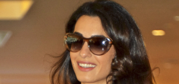 Amal Clooney wears Missoni for her arrival in Japan: lovely or tragic?