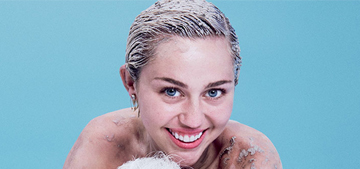 Miley Cyrus posed with Bubba Sue the pig & no clothes: so thirsty?