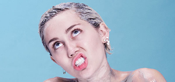 “The rest of Miley Cyrus’ Paper magazine shoot was so edgy” links
