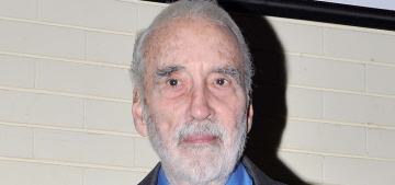 “Rest in peace, Sir Christopher Lee” links