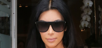Kim Kardashian denies faking her pregnancy & that she’s expecting a boy?