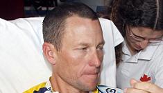 Lance Armstrong gets drunk on an airplane, is described as an assh*le