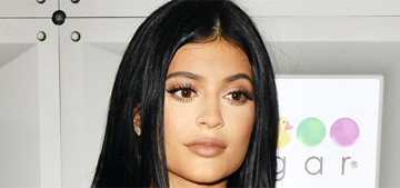 Kylie Jenner needed duct tape to secure this outfit: too mature or fine?