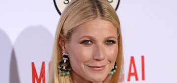 Radar: Gwyneth Paltrow thinks serious, committed relationships are for peasants