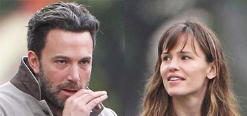 The Affleck-Garner divorce: therapy for 2 years, separated for 10 months