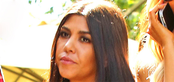 Kourtney Kardashian is certain Scott Disick is hooking up with his ex-lady