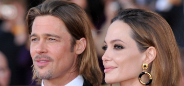 Brad Pitt got a new forearm tattoo to honor Angelina & the kids: sweet?