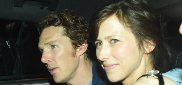 Benedict Cumberbatch & Sophie step out following his first ‘Hamlet’ preview