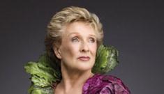 Cloris Leachman wearing nothing but cabbage leaves in new PETA ad