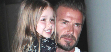David Beckham defends his parenting abilities after Harper, 4, used a pacifier