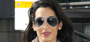 VF: Amal Clooney is ‘bringing back the lost art of dressing for the occasion’