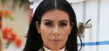 Kim Kardashian has allegedly gained 25 lbs so far: do you believe that?