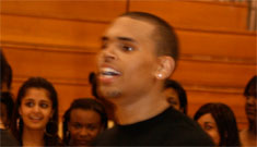 Chris Brown’s casual basketball game turns into PR opportunity