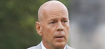 Did Woody Allen fire Bruce Willis from his latest movie, currently filming in LA?