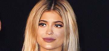 Kylie Jenner squashes boob job rumors with a push-up bra ad placement