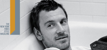 Michael Fassbender poses for T Magazine & it’s amazing: would you hit it?