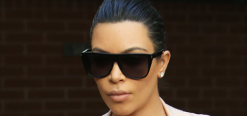 Kim Kardashian steps out in a nude-pink ensemble: fine or just fug?