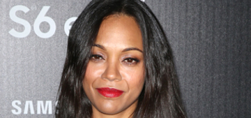Zoe Saldana ‘feels bad for women who are desperate to bounce back’ post-baby