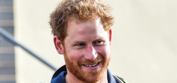 Prince Harry brought his beard to a Walking with the Wounded event: hot?