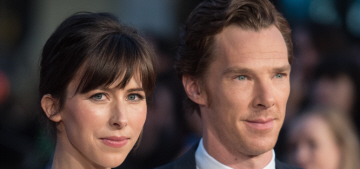 Benedict Cumberbatch & a Dior-clad Sophie at the ‘Black Mass’ premiere: cute?