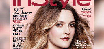 Drew Barrymore covers InStyle: ‘I am who I am and I just don’t have a bikini body’