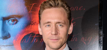 Tom Hiddleston looks dapper, handsome at the NYC ‘Crimson Peak’ premiere