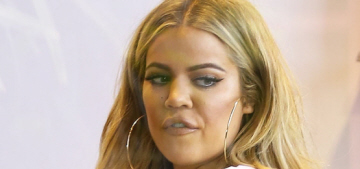 Khloe Kardashian canceled her book tour & all family parties to focus on Lamar
