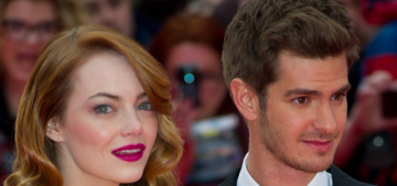 Andrew Garfield might be telling people that he & Emma Stone are dunzo