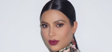 Kim Kardashian dressed up as ‘Kim Kardashian at the Met Gala’ for Halloween