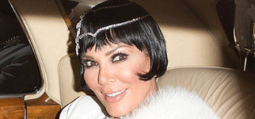 Kris Jenner celebrated her 60th birthday with a Gatsby-themed party: ugh?