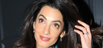 Amal Clooney wants a new, smaller, less blinged-out engagement ring for work