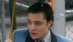 Ed Westwick’s gone from “hunky to chunky”