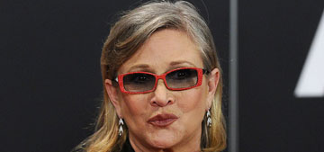 Carrie Fisher told to lose weight for Force Awakens: ‘they may as well say get younger’