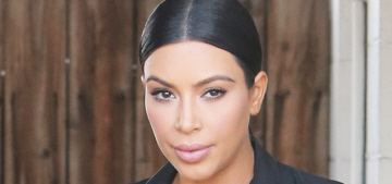 Kim Kardashian & Kanye West did not give Saint West a middle name: ugh?