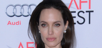 Angelina Jolie: My kids are ‘kind of shy & they don’t really want to be actors’