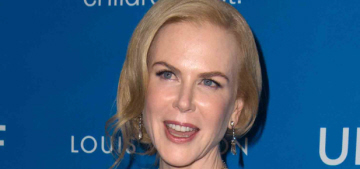 Nicole Kidman in plunging Louis Vuitton at the UNICEF Ball: pretty or tragic?
