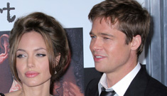Angelina and Brad’s $220 million prenup, and Angelina isn’t eating