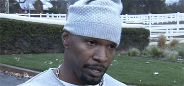 Jamie Foxx rescued a man from a burning vehicle five seconds before it went up