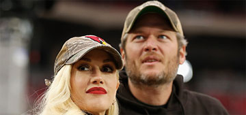Gwen Stefani doesn’t look Blake Shelton’s gift horse in the mouth