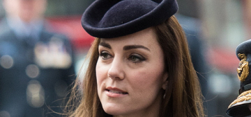 Duchess Kate in a McQueen repeat for Air Cadets event in London: pretty?
