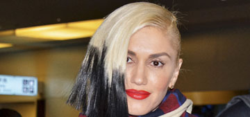Gwen Stefani sports black dip-dyed hair, calls latest album ‘a life-saver for me’