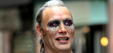 Mads Mikkelsen in his villain costume for ‘Doctor Strange’: would you hit it?