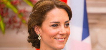 Duchess Kate goes high-low in £800 Temperley & a £50 frock: doily or cute?