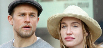 Charlie Hunnam steps out in NYC with his much-maligned girlfriend Morgana