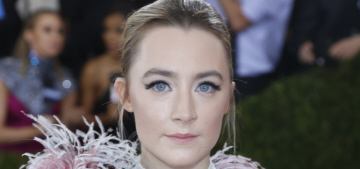 Saoirse Ronan in Christopher Kane at the Met Gala: disappointing or cute?