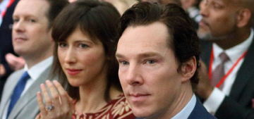 Benedict Cumberbatch: My wife should ‘always’ draw the eye of photographs