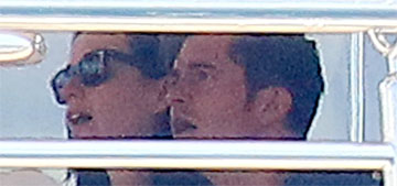 Katy Perry & Orlando Bloom spotted on a yacht in Cannes: Korlando 4eva?